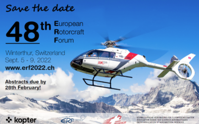 48e European Rotorcraft Forum Winterthur, Zwitserland, 5 – 9. September 2022